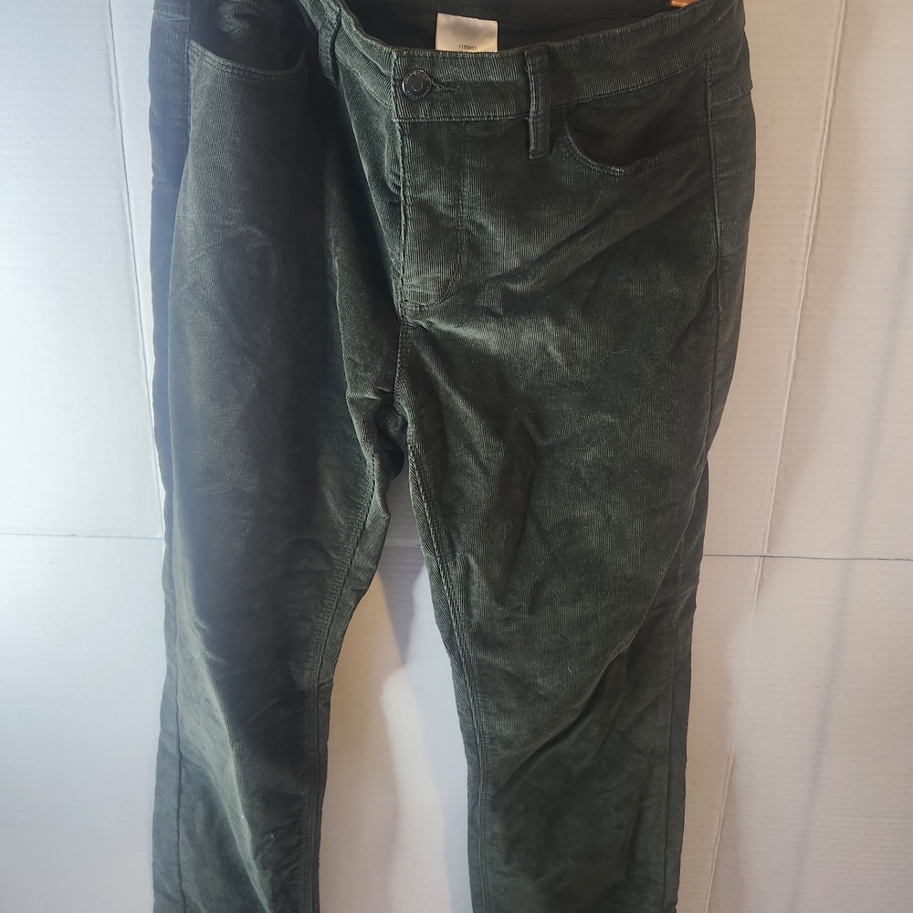Parasuco Forest Green Corduroy Trousers
